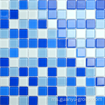Blok Glass Mix Color Mosaic
